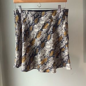 Snake skin skirt